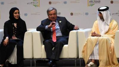 Antonio Guterres, secretario de la ONU. Foto: AFP