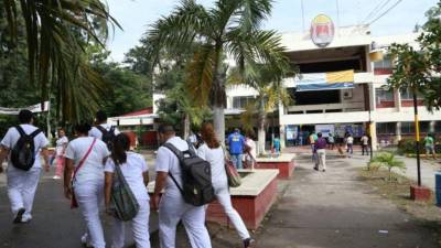 Foto de archivo. Estudiantes de Unah-vs están por culminar su período.