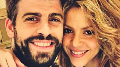 Gerard Piqué y Shakira.