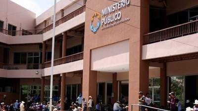 Instalaciones del Ministerio Público en Tegucigalpa.