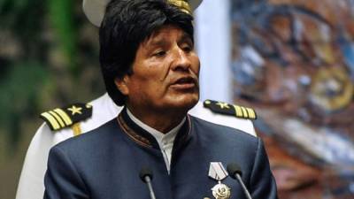 Evo Morales durante su estadía en La Habana. Foto: AFP