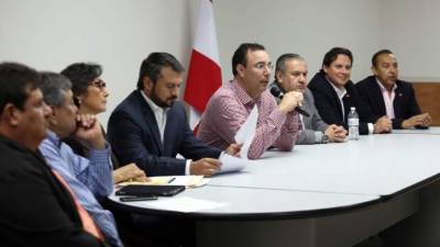 Autoridades del Consejo Central Ejecutivo del Partido Liberal (CCEPL). Foto de archivo.