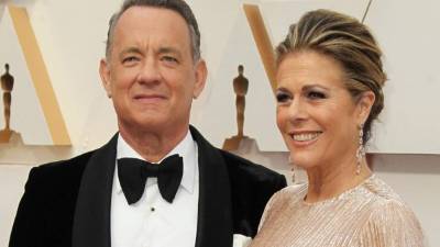 Tom Hanks y su esposa Rita Wilson.