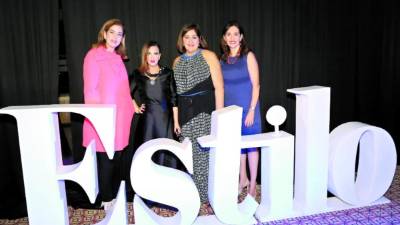 Ruth Marie Canahuati, Blanca Bendeck, Isabel Sabillón y Lizza Handal.