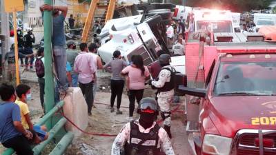 De cinco nacionalidades son los migrantes accidentados en México