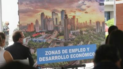 La presentación de las zede estuvieron presentes las máximas autoridades del proyecto y del Gobierno de Honduras.