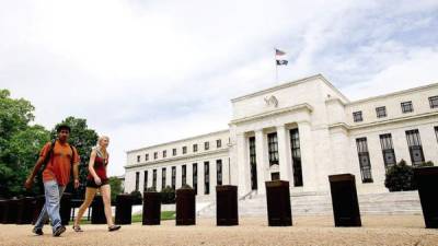 Sede del banco central de estados Unidos, Fed, en Washington D.C.