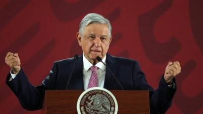 El presidente de México, Andrés Manuel López Obrador.