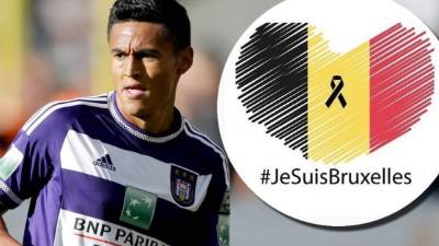 El centrocampista hondureño Andy Nájar.