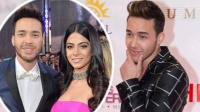 Prince Royce y Emeraude Toubia.