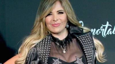 La cantante mexicana Gloria Trevi.