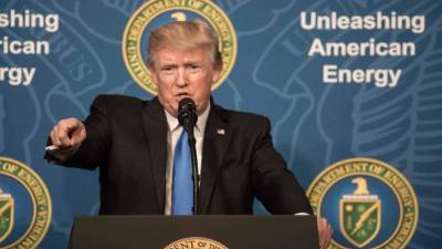 El presidente de Estados Unidos. AFP