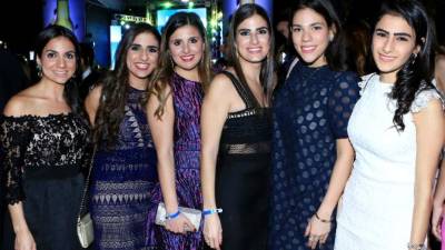 Lucette Talamas, Annie Andonie, Diana Zummar, Alessandra Andonie, Daniela Prieto y Amira Qubaim