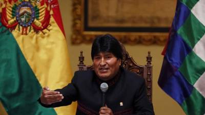 En la imagen, el presidente boliviano, Evo Morales. EFE/Archivo