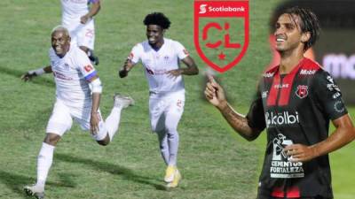 Deiby Flores y Maylor Núñez fueron claves con sus goles en el triunfo ante Motagua y Bryan Ruiz sobresalió con Alajuelense.