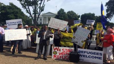 Estados Unidos admitió a unos 85.000 refugiados en el año fiscal 2016, y Obama marcó para el periodo actual, de 2017, un tope de 110,000. EFE/Archivo