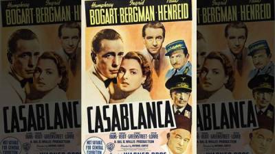 Poster de la famosa película de 1942.