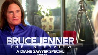 Bruce Jenner durante su entrevista con Diane Sawyer.