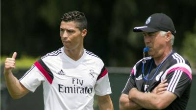 Carlo Ancelotti apoya el reclamo que hizo Cristiano Ronaldo tras marcarle al Rayo Vallecano.