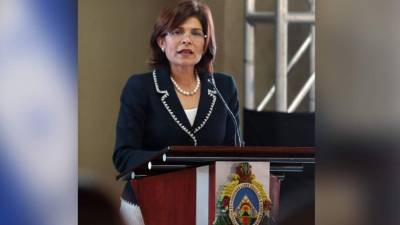 Hilda Hernández, hermana del presidente Juan Orlando Hernández.