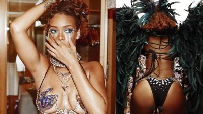 Rihanna disfrutó como nunca el carnaval de Barbados y mostró en sus redes sociales como la pasó.
