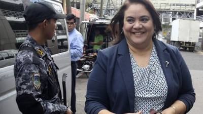 Gabriela Núñez, jefa de la bancada liberal.