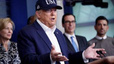 Donald Trump, presidente de los Estados Unidos.