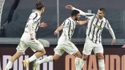 La Juventus se clasificó a los cuartos de final de la Copa Italia. Foto EFE