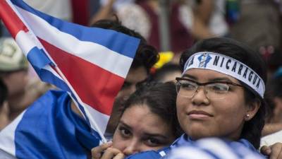 Decenas de miles de nicaragüenses han huido de su país desde abril pasado, sobre todo hacia Costa Rica. Foto: AFP