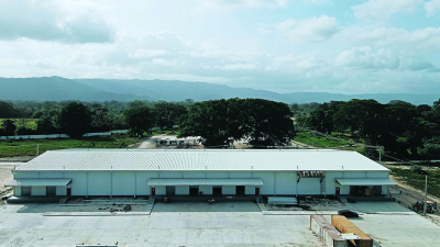 El proyecto se está construyendo en una comunidad en las afueras de Choloma. Fotos: Cortesía