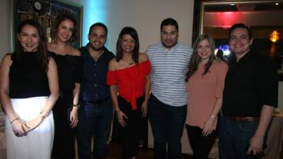 Vanessa Lazo, Koritza Álvarez, Mario Ramos, Patricia Wilson, Francisco Ortez, Melissa Villegas e Iván Aguilar.