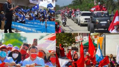 Los precandidatos cerraron ayer sus campañas políticas y quedaron listos para comicios del próximo domingo, donde se deberá portar mascarilla y mantener el distanciamiento social.