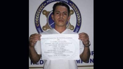 Héctor Madrid Portillo (de 31 años), alias Diabillo, quien logró huir cuando realizaron el operativo para capturar a los miembros de la banda.