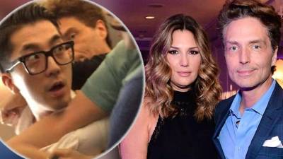 La presentadora Daisy Fuentes y su esposo, el cantante Richard Marx.