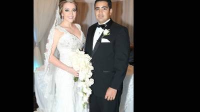 Andrea Rueda y Héctor Perdomo celebraron su matrimonio.