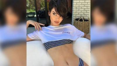 Kendall Jenner visitaba una galería de Soho, Nueva York.// Foto Instagram Kendall Jenner.