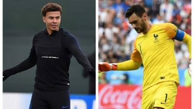Delle Alli y Hugo Lloris son compañeros en Inglaterra. Foto AFP