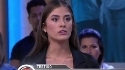 Miss Colombia Valeria Morales apareció en uno de los episodios de Caso Cerrado.