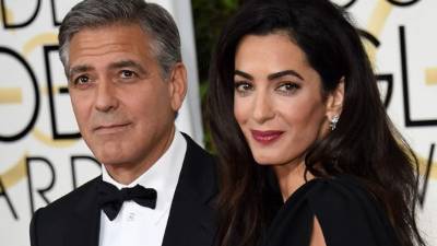 El actor será padre por primera vez junto a su esposa, la abogada Amal Alamuddin.