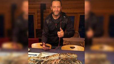 Esta es la fotografía que Hugh Jackman compartió en su Instagram.