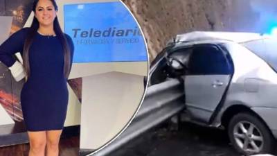 La reconocida presentadora de Telediario Vivian Vásquez falleció en un accidente de carro cuando se conducía para su casa.
