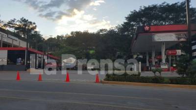 Las gasolineras se han quedado sin combustible.