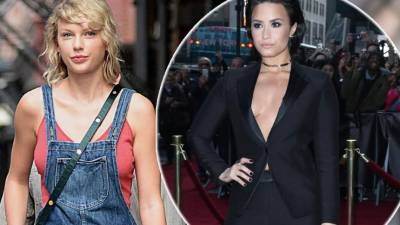 Taylor Swift y Demi Lovato.