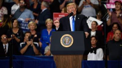 Donald Trump, presidente de Estados Unidos. AFP