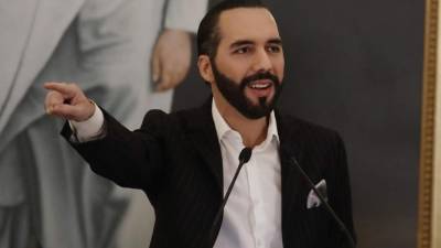 El presidente salvadoreño, Nayib Bukele.