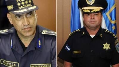 Juan Carlos 'El Tigre' Bonilla y Ramón de Jesús Sabillón.