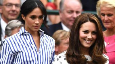 Meghan Markle, duquesa de Sussex y Kate Middleton, duquesa de Cambridge.