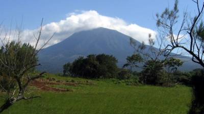 Vista del volcán Rincón de la Vieja. Foto: Redes