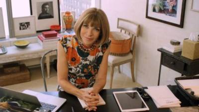 La editora de la revista Vogue, Anna Wintour.