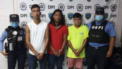 Los detenidos fueron puestos a las órdenes de la Fiscalía hondureña.